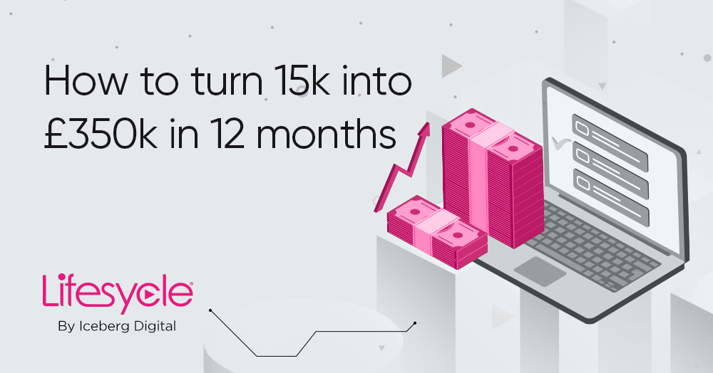 How to turn 15k into £350k in 12 months